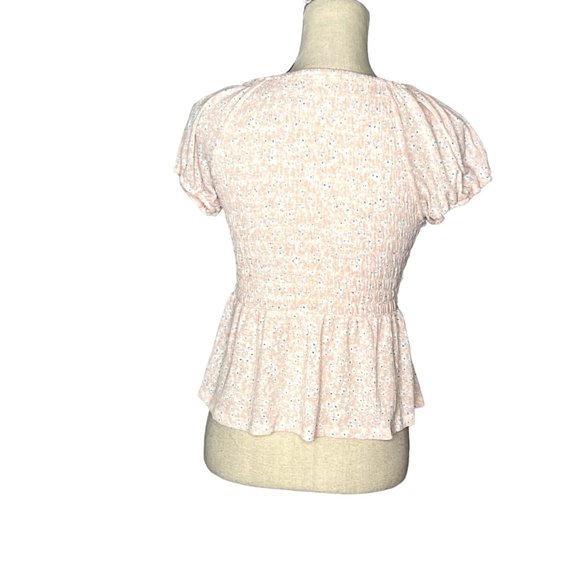 Evolutionary Pink Baby Doll top Women's Size Small - Picture 3 of 7